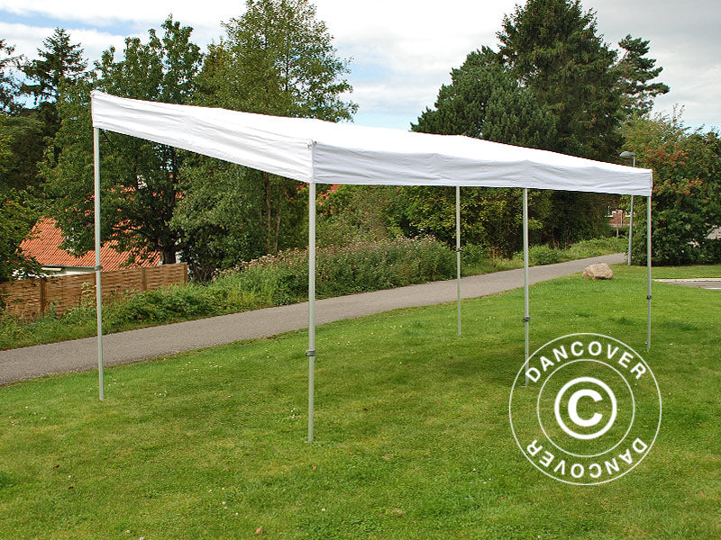 Snabbtält FleXtents PRO Trapezo 3x6m Vit, inkl. 4 sidor - Image 15