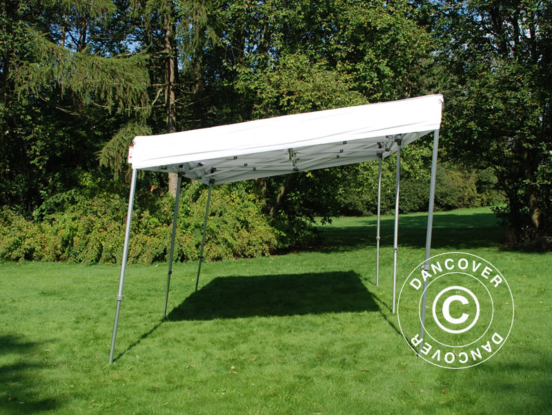 Snabbtält FleXtents PRO Trapezo 3x6m Vit, inkl. 4 sidor - Image 17