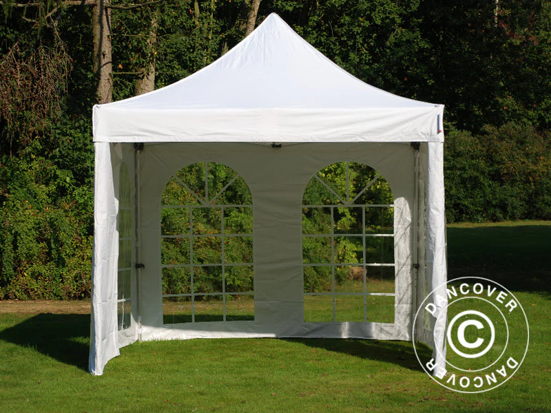 Snabbtält FleXtents PRO Vintage Style 3x3m Vit, inkl. 4 sidor - Image 12