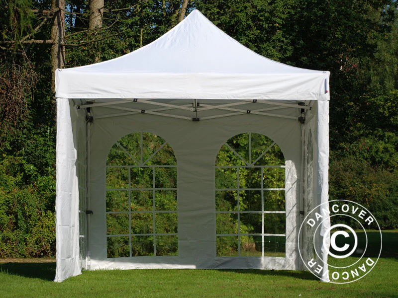 Snabbtält FleXtents PRO Vintage Style 3x3m Vit, inkl. 4 sidor - Image 18