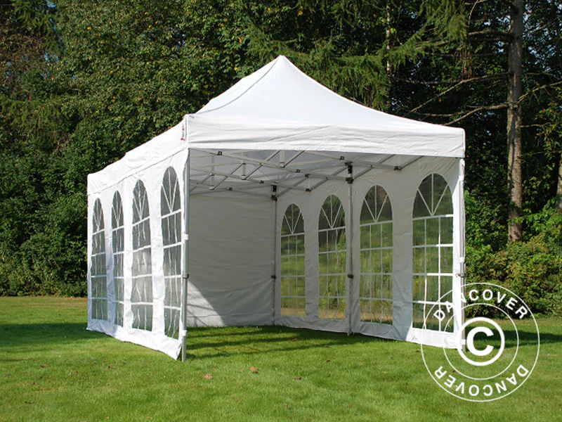 Snabbtält FleXtents PRO Vintage Style 3x6m Vit, inkl. 6 sidor - Image 19