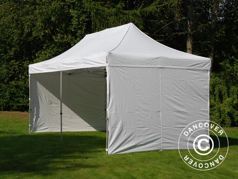 Snabbtält FleXtents PRO Vintage Style 3x6m Vit, inkl. 6 sidor - Image 25