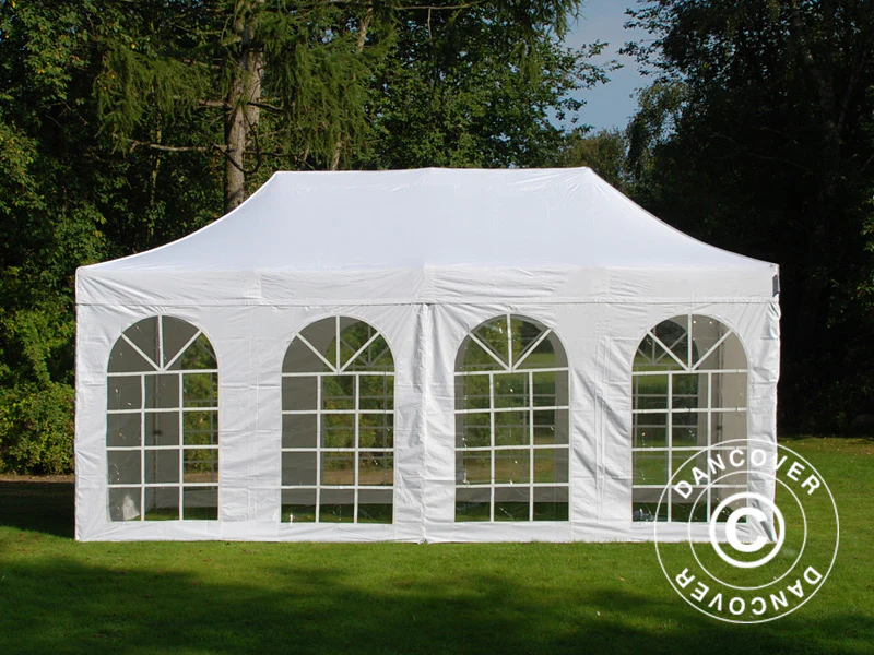 Snabbtält FleXtents PRO Vintage Style 3x6m Vit, inkl. 6 sidor - Image 35