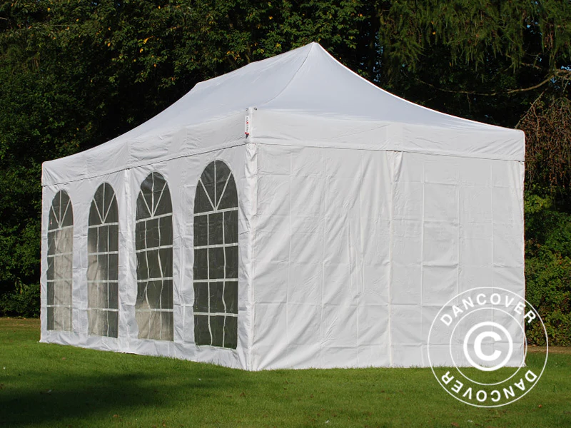 Snabbtält FleXtents PRO Vintage Style 3x6m Vit, inkl. 6 sidor - Image 36