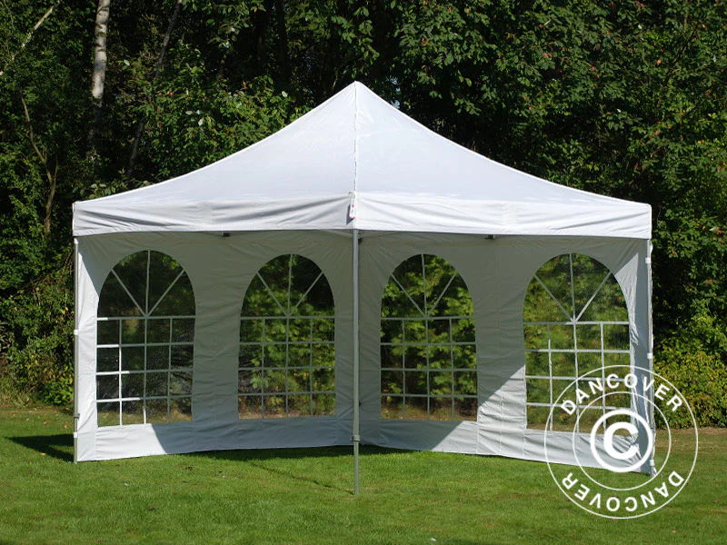 Snabbtält FleXtents PRO Vintage Style 4x4m Vit, inkl. 4 sidor - Image 19