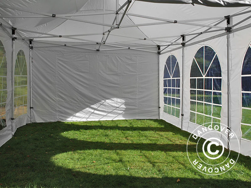 Snabbtält FleXtents PRO Vintage Style 4x6m Vit, inkl. 8 sidor - Image 16