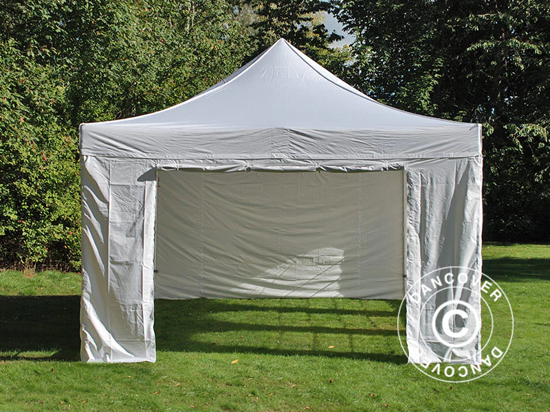 Snabbtält FleXtents PRO Vintage Style 4x6m Vit, inkl. 8 sidor - Image 28