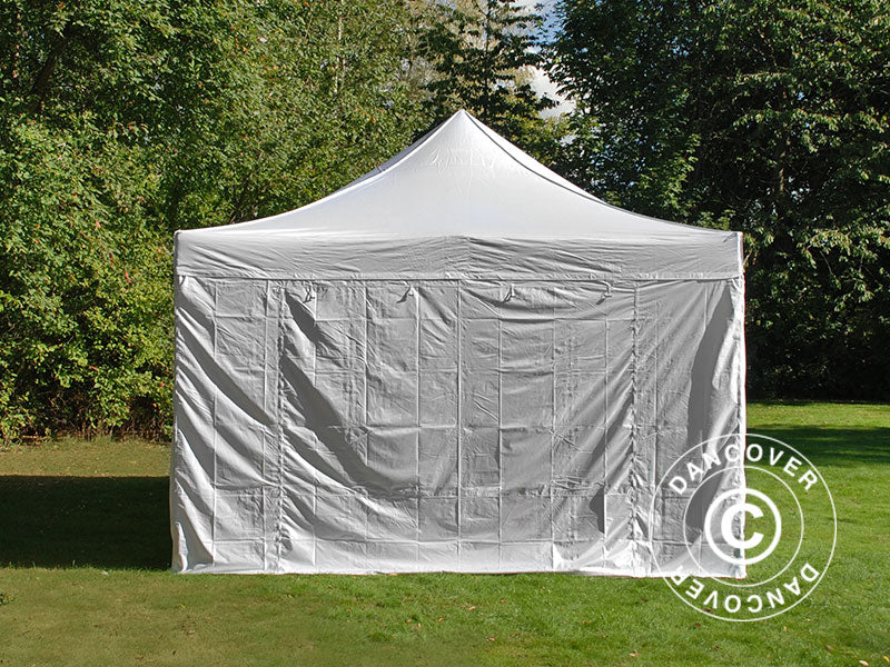 Snabbtält FleXtents PRO Vintage Style 4x8m Vit, inkl. 6 sider - Image 26