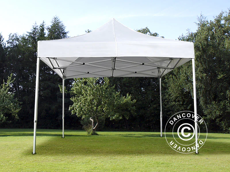 Snabbtält FleXtents Steel 4x4m Vit, inkl. 4 sidor - Image 8