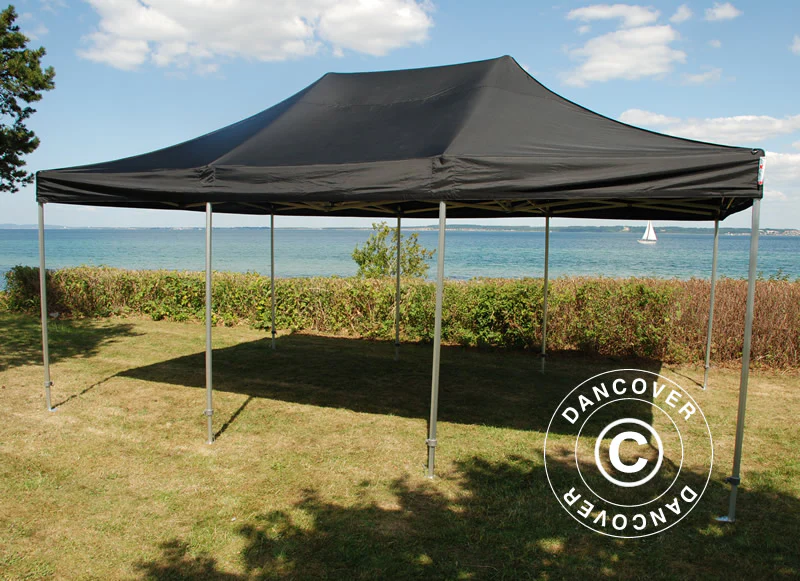 Snabbtält FleXtents Steel 4x6m Svart - Image 3
