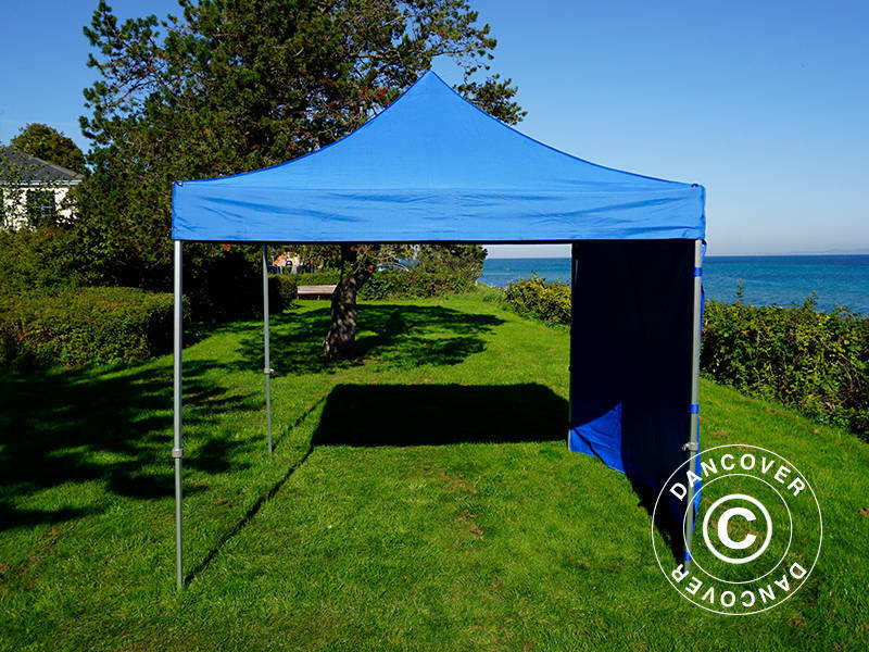 Snabbtält FleXtents Xtreme 50 3x3m Blå, inkl. 4 sidor - Image 8