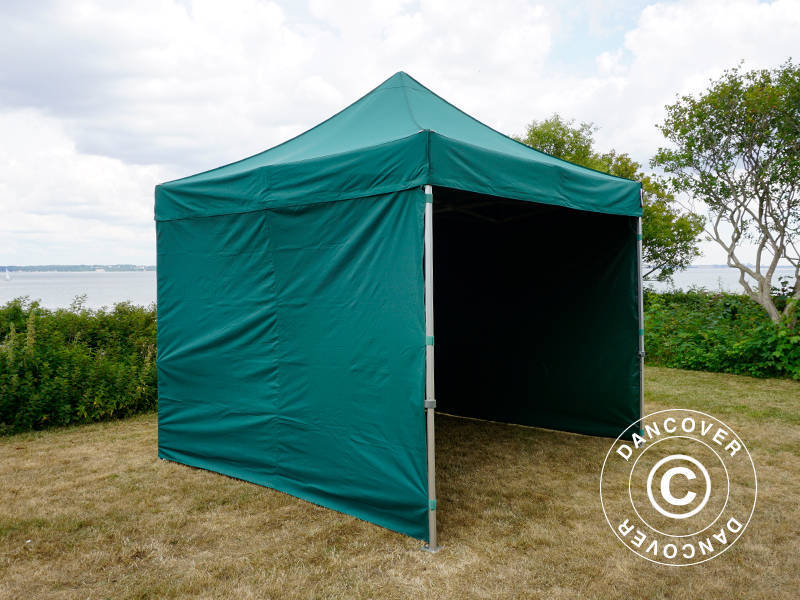 Snabbtält FleXtents Xtreme 50 3x3m Grön, inkl. 4 sidor - Image 10