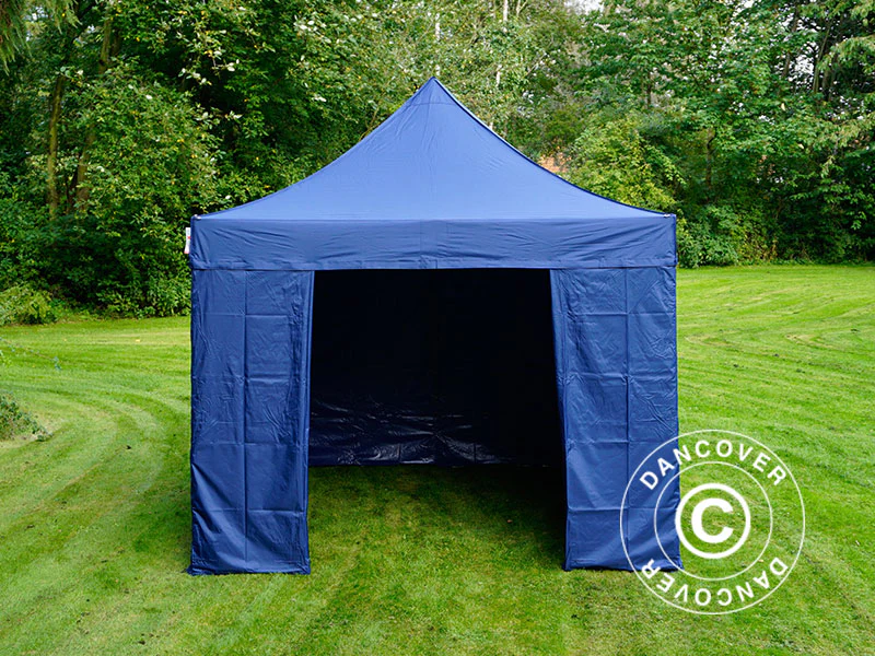 Snabbtält FleXtents Xtreme 50 3x3m Mörkblå, inkl. 4 sidor - Image 15