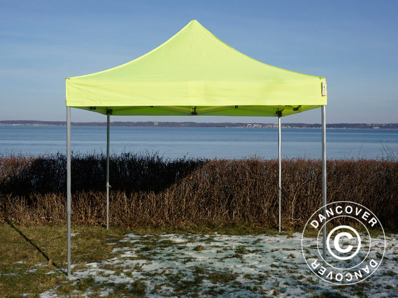 Snabbtält FleXtents Xtreme 50 3x3m Neongul/grön, inkl. 4 sidor - Image 7