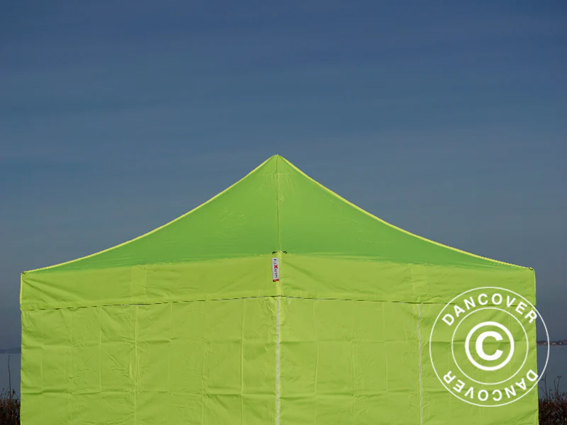 Snabbtält FleXtents Xtreme 50 3x3m Neongul/grön, inkl. 4 sidor - Image 9