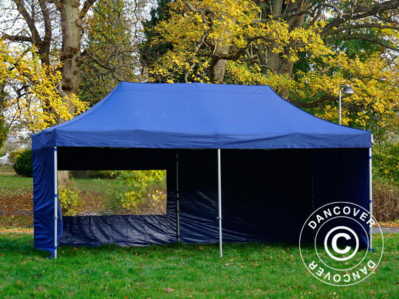Snabbtält FleXtents Xtreme 50 3x6m Mörkblå, inkl. 6 sidor - Image 11