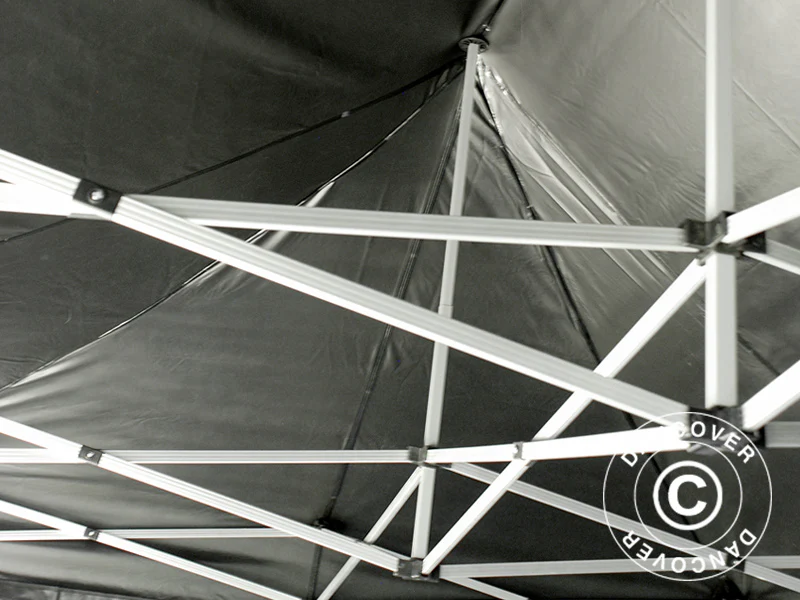 Snabbtält FleXtents Xtreme 50 3x6m Svart, Flamhämmande, inkl. 6 sidor - Image 8