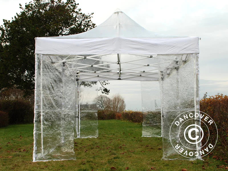 Snabbtält FleXtents Xtreme 50 3x6m Transparent, inkl. 6 sidor - Image 4