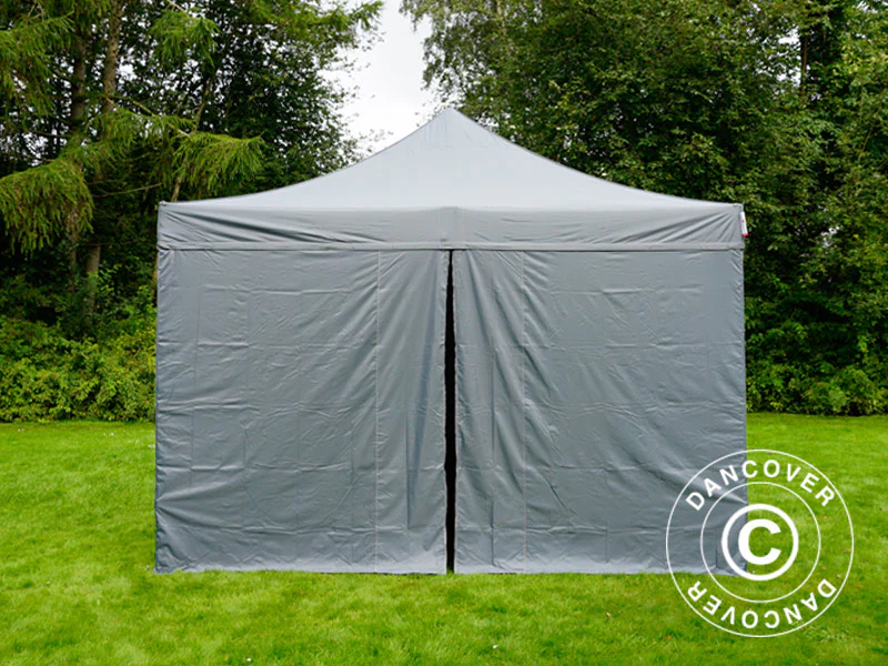 Snabbtält FleXtents Xtreme 50 4x4m Grå, inkl. 4 sidor - Image 4