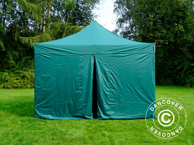 Snabbtält FleXtents Xtreme 50 4x4m Grön, inkl. 4 sidor - Image 4