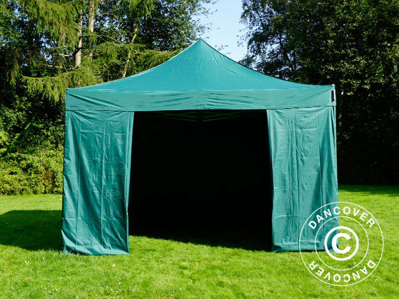 Snabbtält FleXtents Xtreme 50 4x4m Grön, inkl. 4 sidor - Image 5
