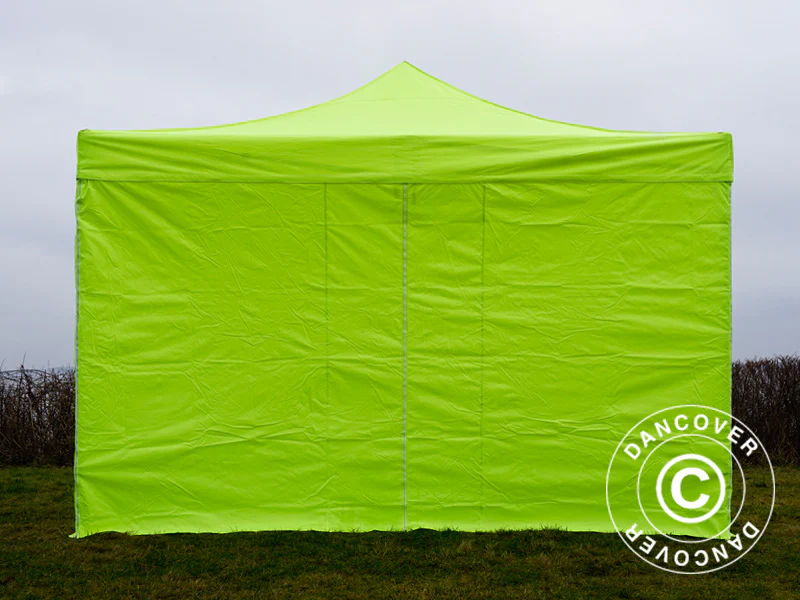Snabbtält FleXtents Xtreme 50 4x4m Neongul/grön, inkl. 4 sidor - Image 2