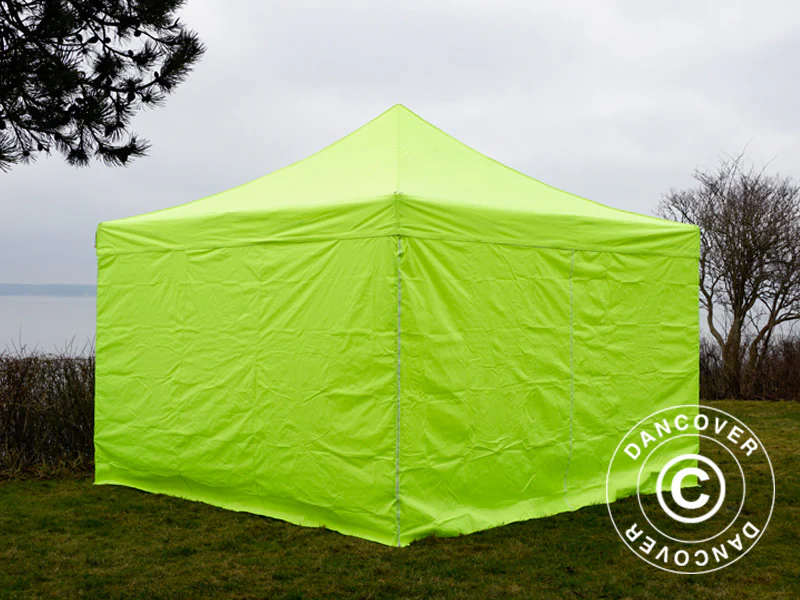 Snabbtält FleXtents Xtreme 50 4x4m Neongul/grön, inkl. 4 sidor - Image 7