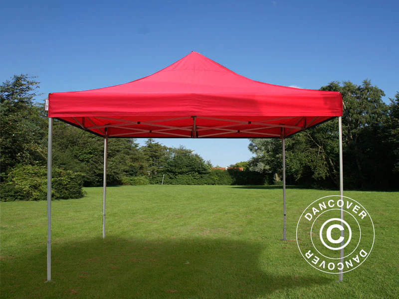 Snabbtält FleXtents Xtreme 50 4x4m Röd, inkl. 4 sidor - Image 4