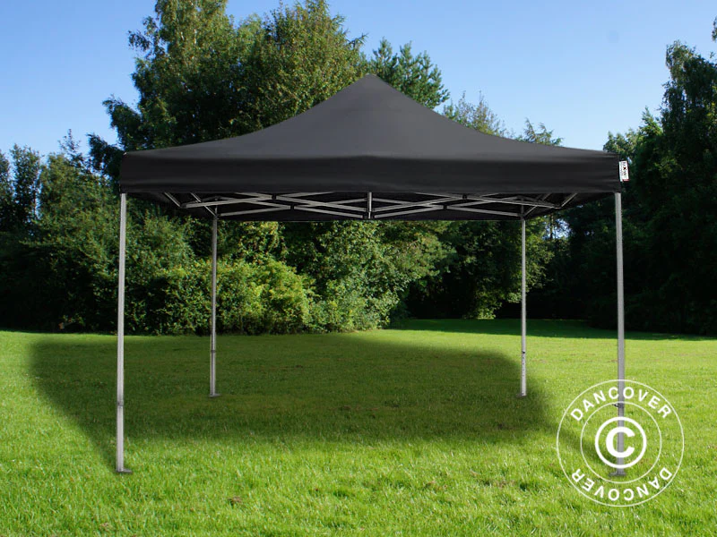 Snabbtält FleXtents Xtreme 50 4x4m Svart, Flamhämmande, inkl. 4 sidor - Image 8