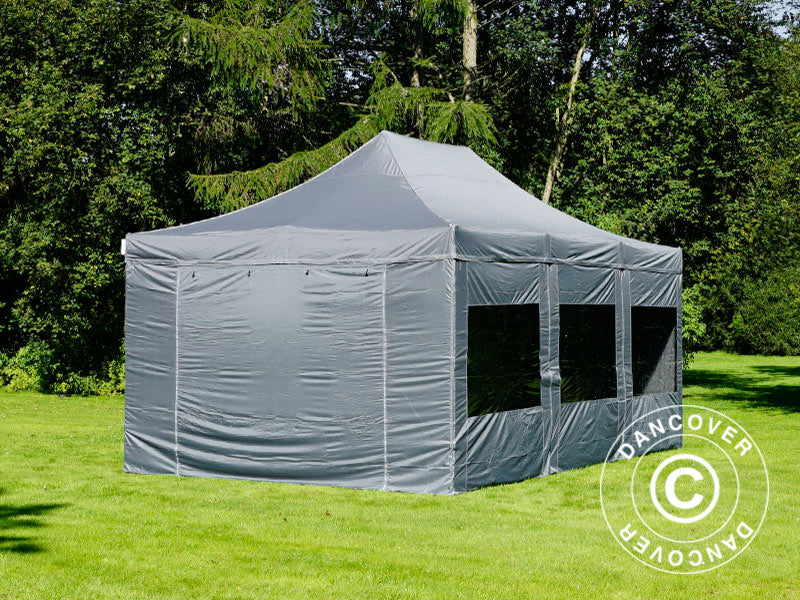 Snabbtält FleXtents Xtreme 50 4x6m Grå, inkl. 8 sidor - Image 21