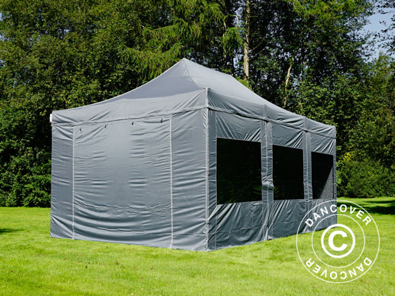 Snabbtält FleXtents Xtreme 50 4x6m Grå, inkl. 8 sidor - Image 26