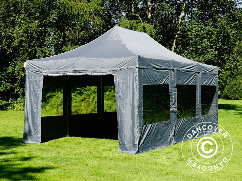 Snabbtält FleXtents Xtreme 50 4x6m Grå, inkl. 8 sidor - Image 29