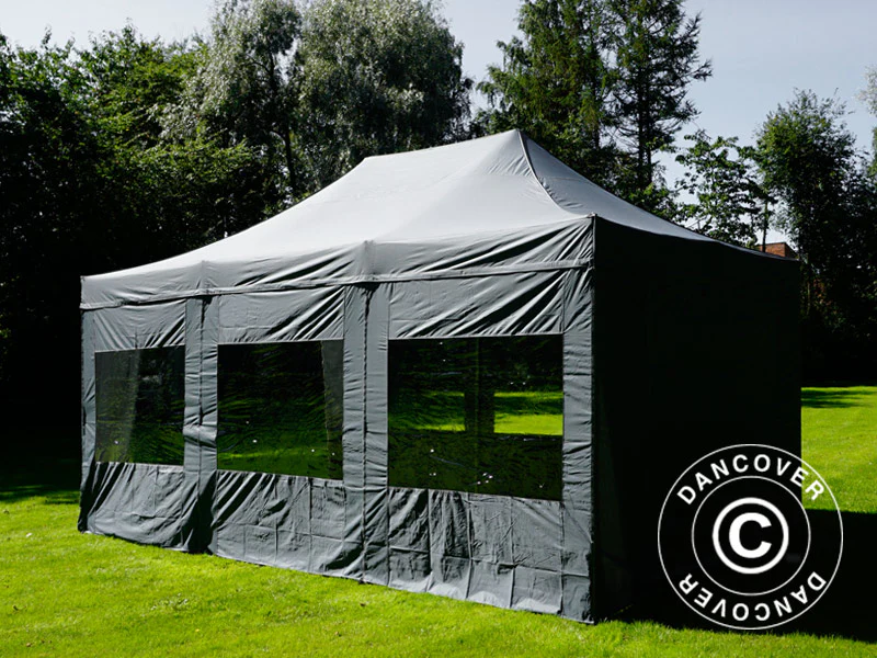 Snabbtält FleXtents Xtreme 50 4x6m Grå, inkl. 8 sidor - Image 30