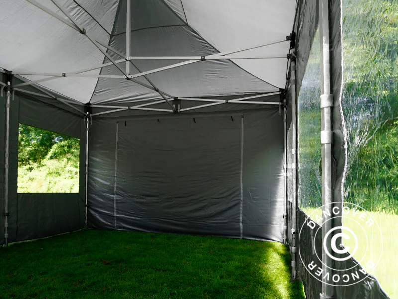 Snabbtält FleXtents Xtreme 50 4x6m Grå, inkl. 8 sidor - Image 31