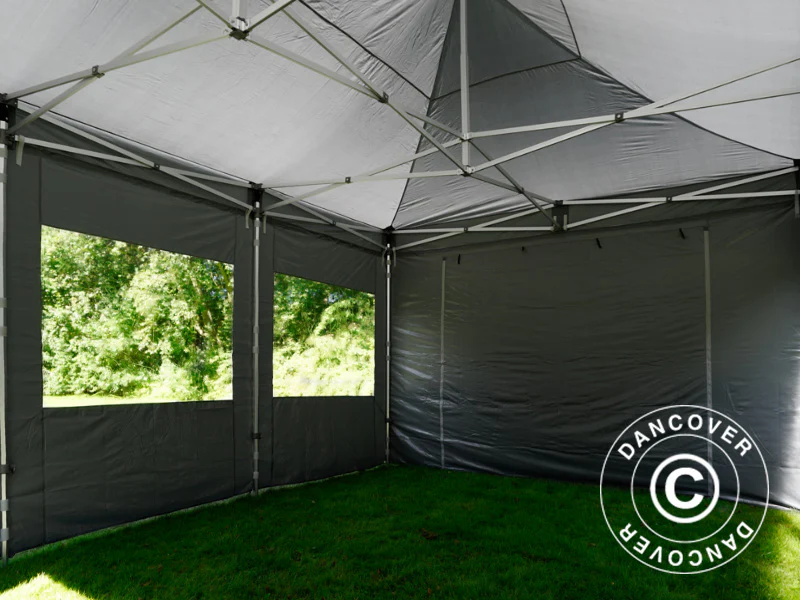 Snabbtält FleXtents Xtreme 50 4x6m Grå, inkl. 8 sidor - Image 32