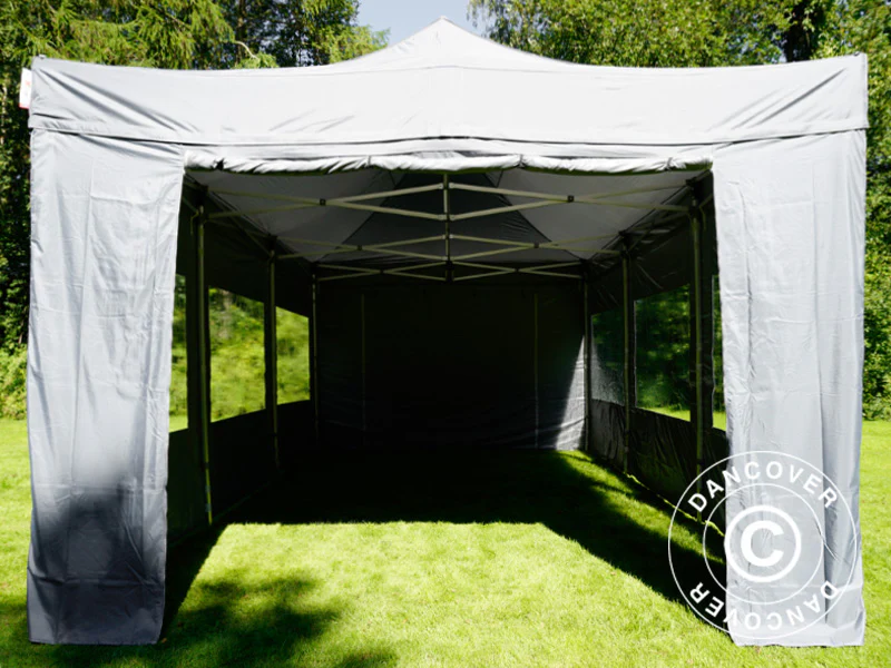 Snabbtält FleXtents Xtreme 50 4x6m Grå, inkl. 8 sidor - Image 37