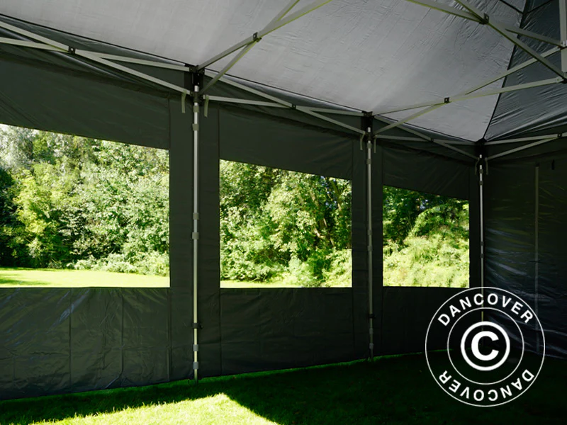 Snabbtält FleXtents Xtreme 50 4x6m Grå, inkl. 8 sidor - Image 5