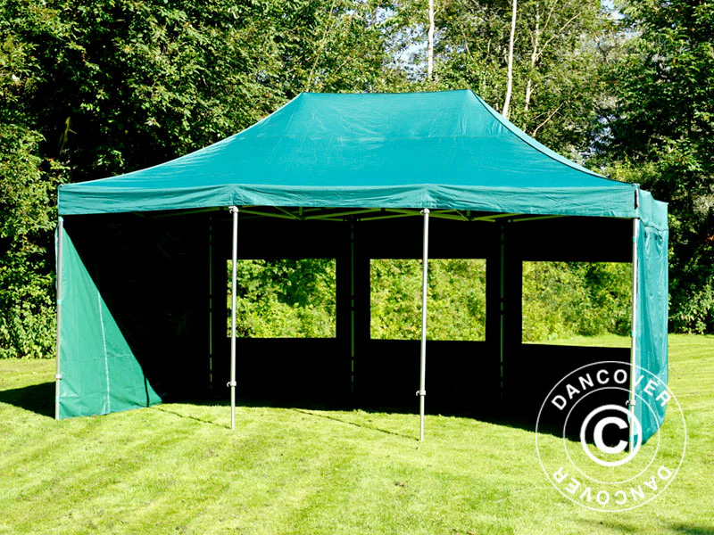 Snabbtält FleXtents Xtreme 50 4x6m Grön, inkl. 8 sidor - Image 19