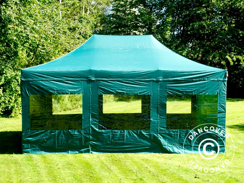 Snabbtält FleXtents Xtreme 50 4x6m Grön, inkl. 8 sidor - Image 26