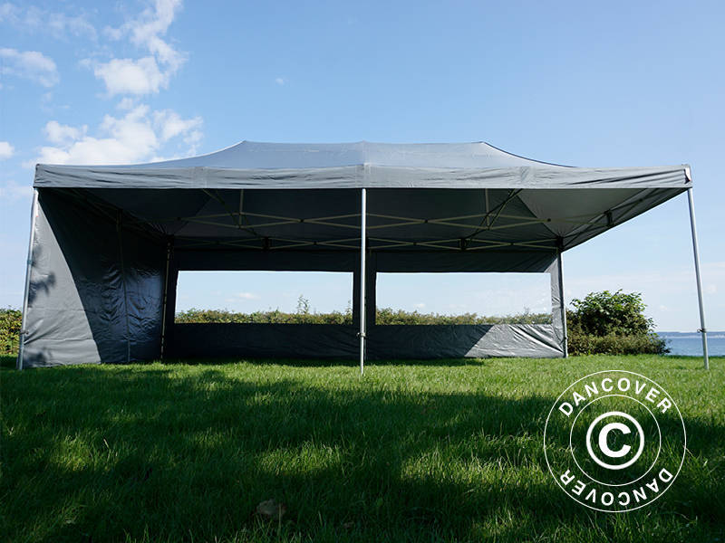 Snabbtält FleXtents Xtreme 50 4x8m Grå, inkl. 6 sidor - Image 29