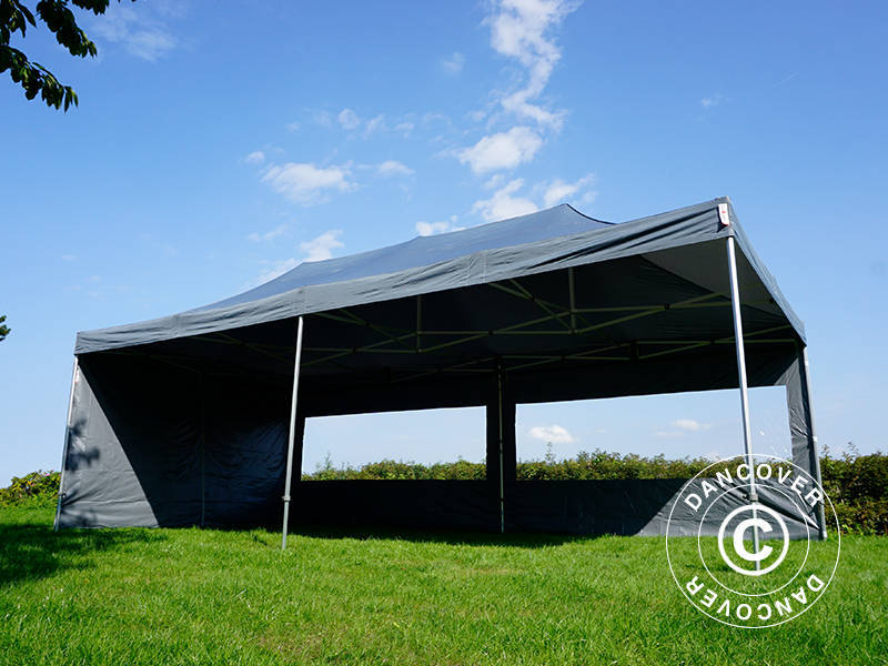 Snabbtält FleXtents Xtreme 50 4x8m Grå, inkl. 6 sidor - Image 30