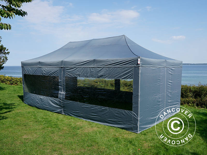 Snabbtält FleXtents Xtreme 50 4x8m Grå, inkl. 6 sidor - Image 31