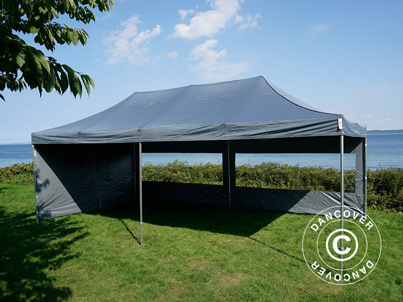 Snabbtält FleXtents Xtreme 50 4x8m Grå, inkl. 6 sidor - Image 42