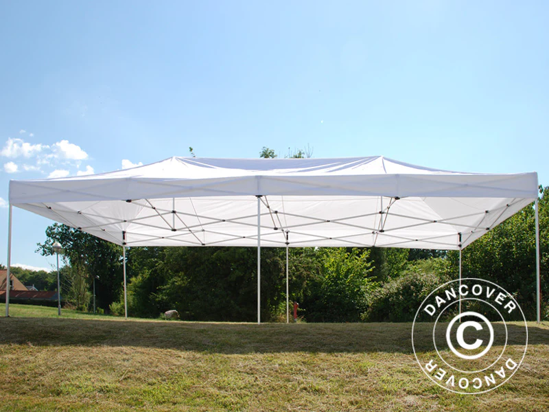 Snabbtält FleXtents Xtreme 50 4x8m Vit, Flamhämmande - Image 3