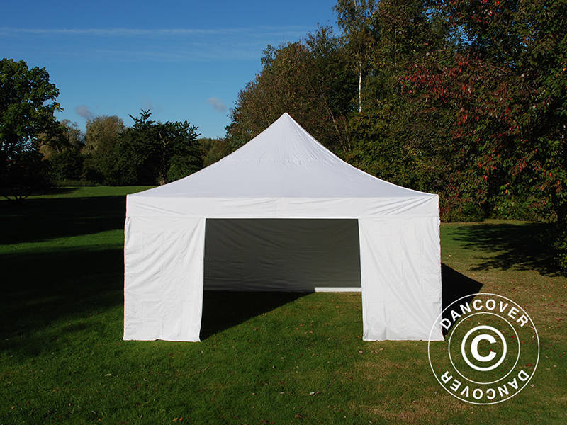 Snabbtält FleXtents Xtreme 50 5x5m Vit, inkl. 4 sidor - Image 10