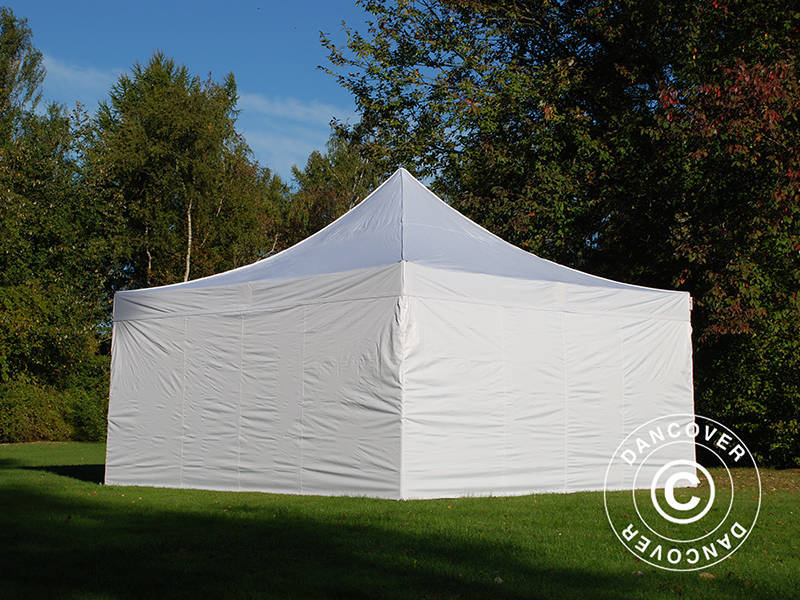 Snabbtält FleXtents Xtreme 50 5x5m Vit, inkl. 4 sidor - Image 11