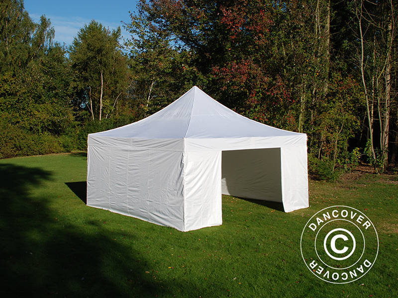 Snabbtält FleXtents Xtreme 50 5x5m Vit, inkl. 4 sidor - Image 12