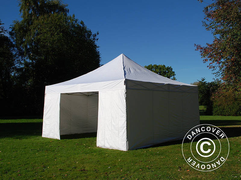 Snabbtält FleXtents Xtreme 50 5x5m Vit, inkl. 4 sidor - Image 13