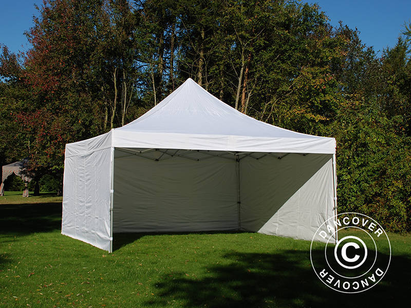 Snabbtält FleXtents Xtreme 50 5x5m Vit, inkl. 4 sidor - Image 14