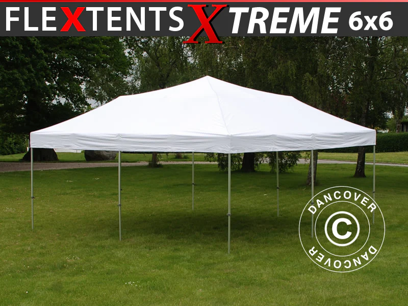 Snabbtält FleXtents Xtreme 50 6x6m Vit